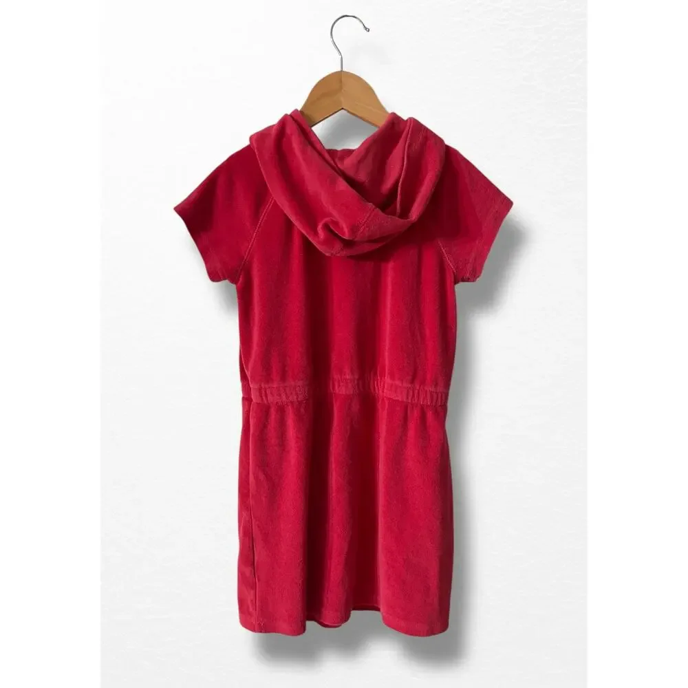 Hanna Andersson Hooded Terry Cover-Up, Size 8